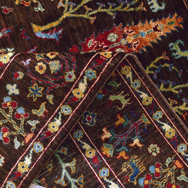 5' x 6' 7 Hand Knotted Ariana Ziegler Rug