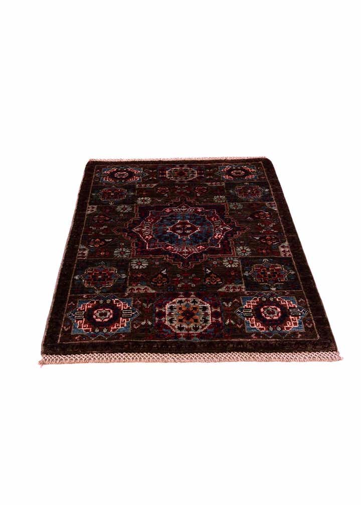 2' 1 x 3' Hand Knotted Mamluk Ziegler Rug