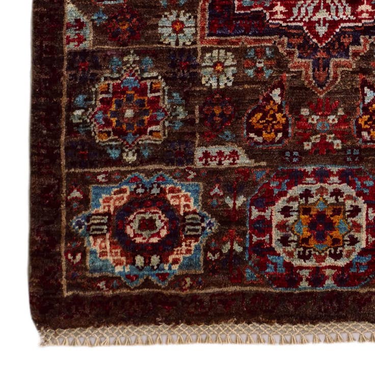 Detail image of 2' 1 x 3' Hand Knotted Mamluk Ziegler Rug