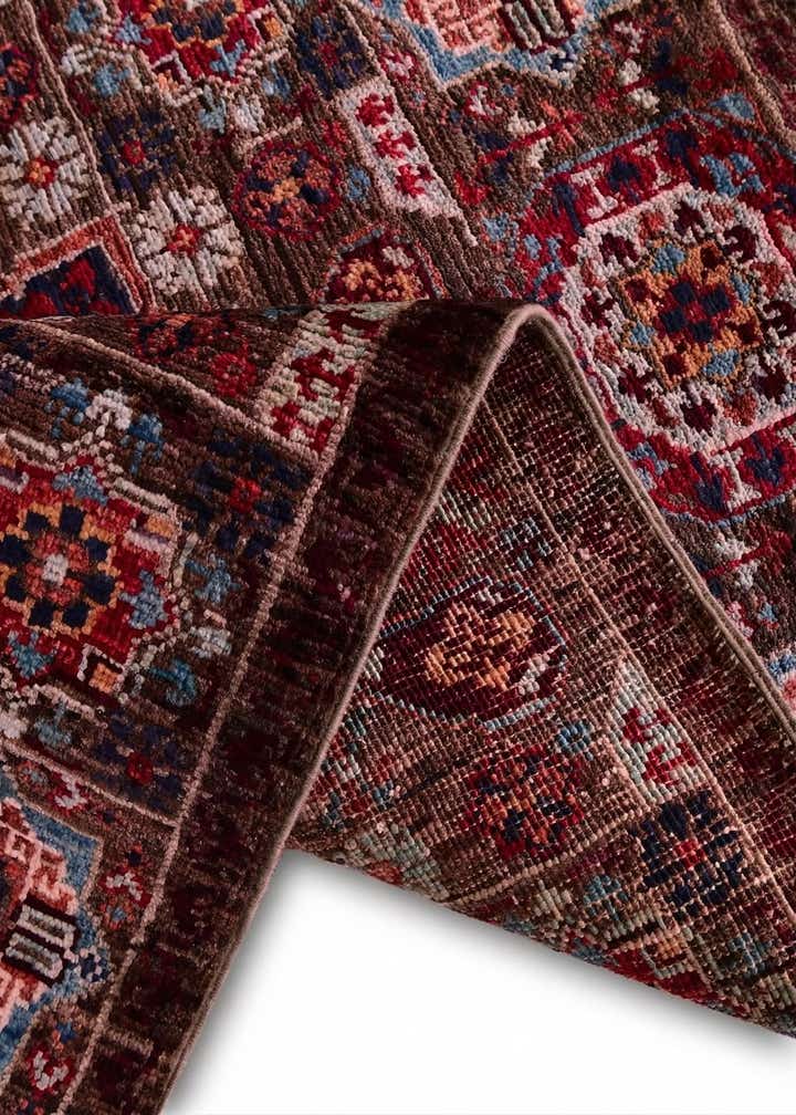 2' 1 x 3' Hand Knotted Mamluk Ziegler Rug