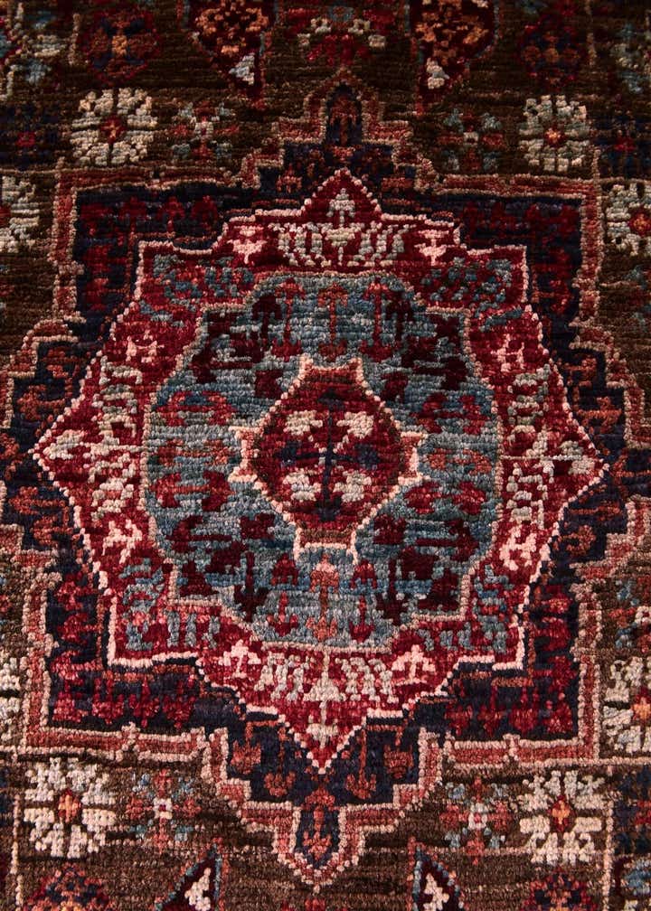 2' 1 x 3' Hand Knotted Mamluk Ziegler Rug