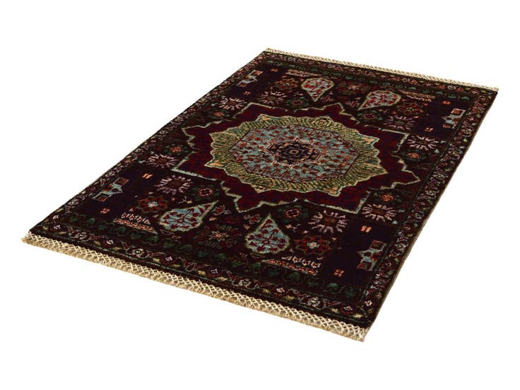 Detail image of 2' x 3' 1 Hand Knotted Mamluk Ziegler Rug