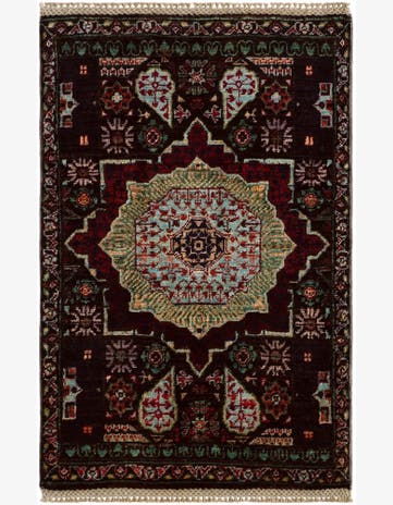 2' x 3' 1 Hand Knotted Mamluk Ziegler Rug
