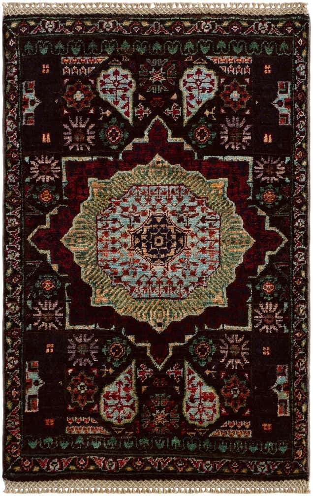 2' x 3' 1 Hand Knotted Mamluk Ziegler Rug