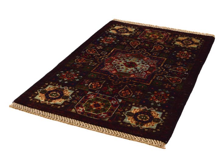 Detail image of 2' x 3' 1 Hand Knotted Mamluk Ziegler Rug
