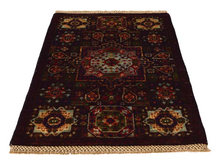 2' x 3' 1 Hand Knotted Mamluk Ziegler Rug