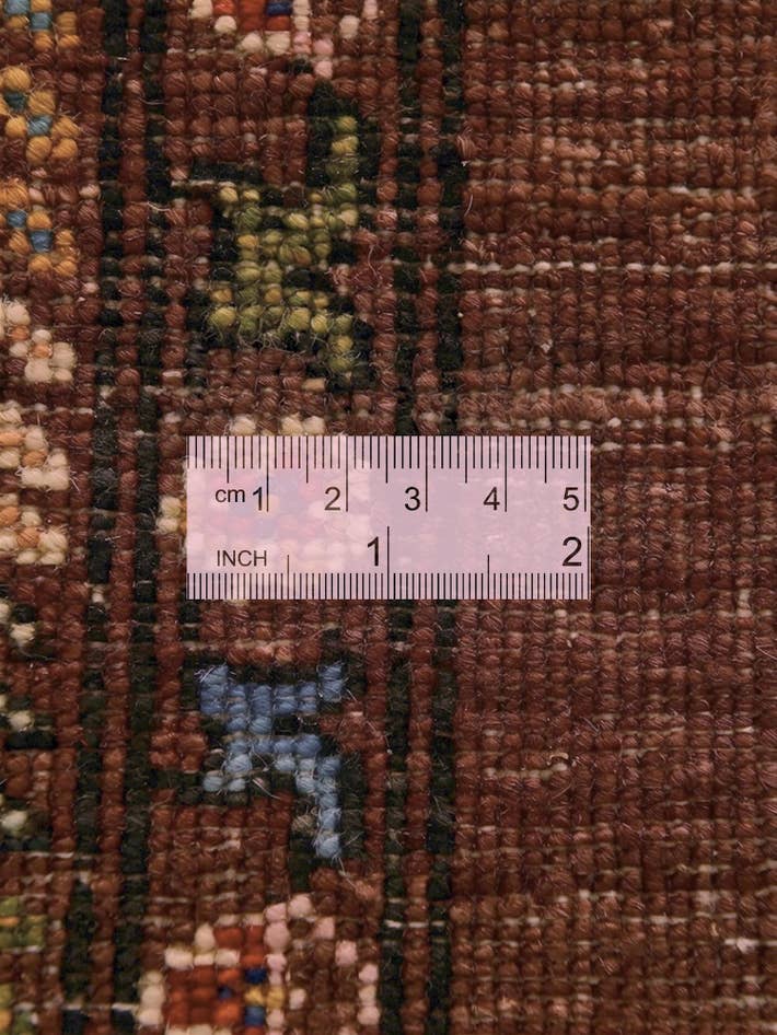 Detail image of 4' 11 x 6' 5 Hand Knotted Modern Ziegler Rug