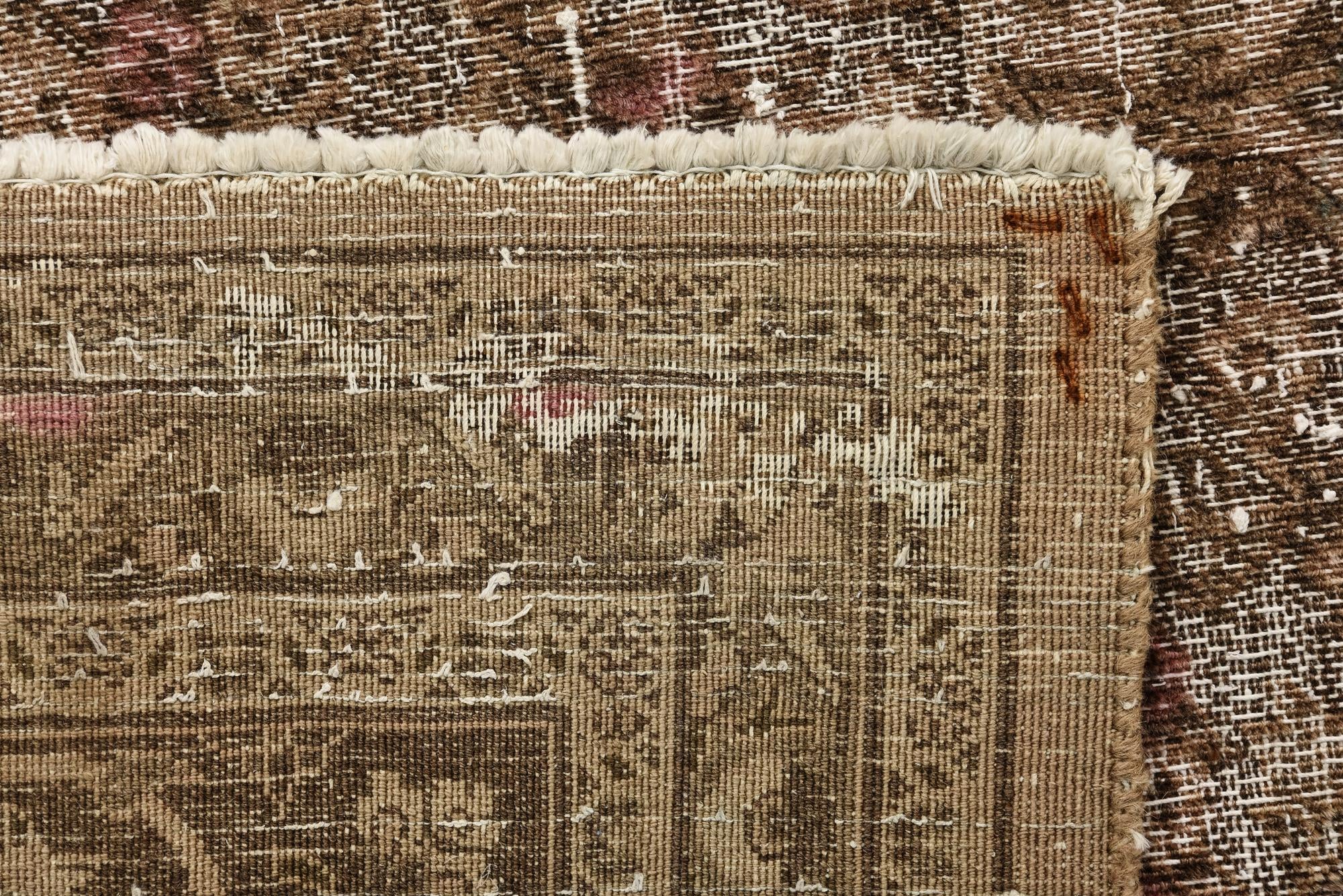 9' 6 x 12' 3 Hand Knotted Ultra Vintage Persian Wool Rug