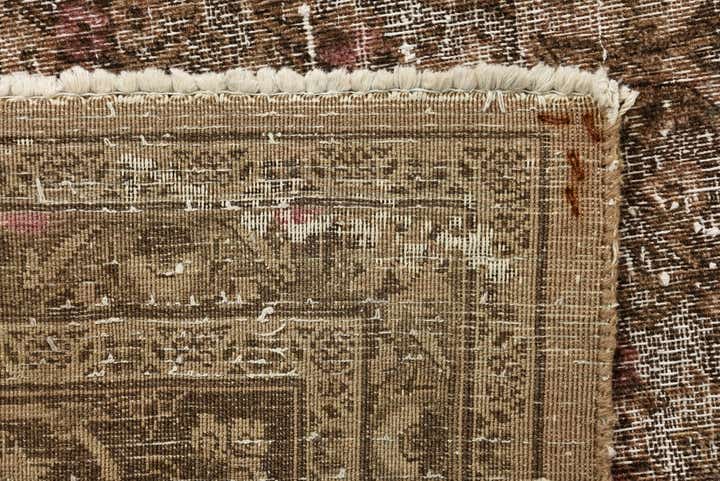 9' 6 x 12' 3 Hand Knotted Ultra Vintage Persian Wool Rug