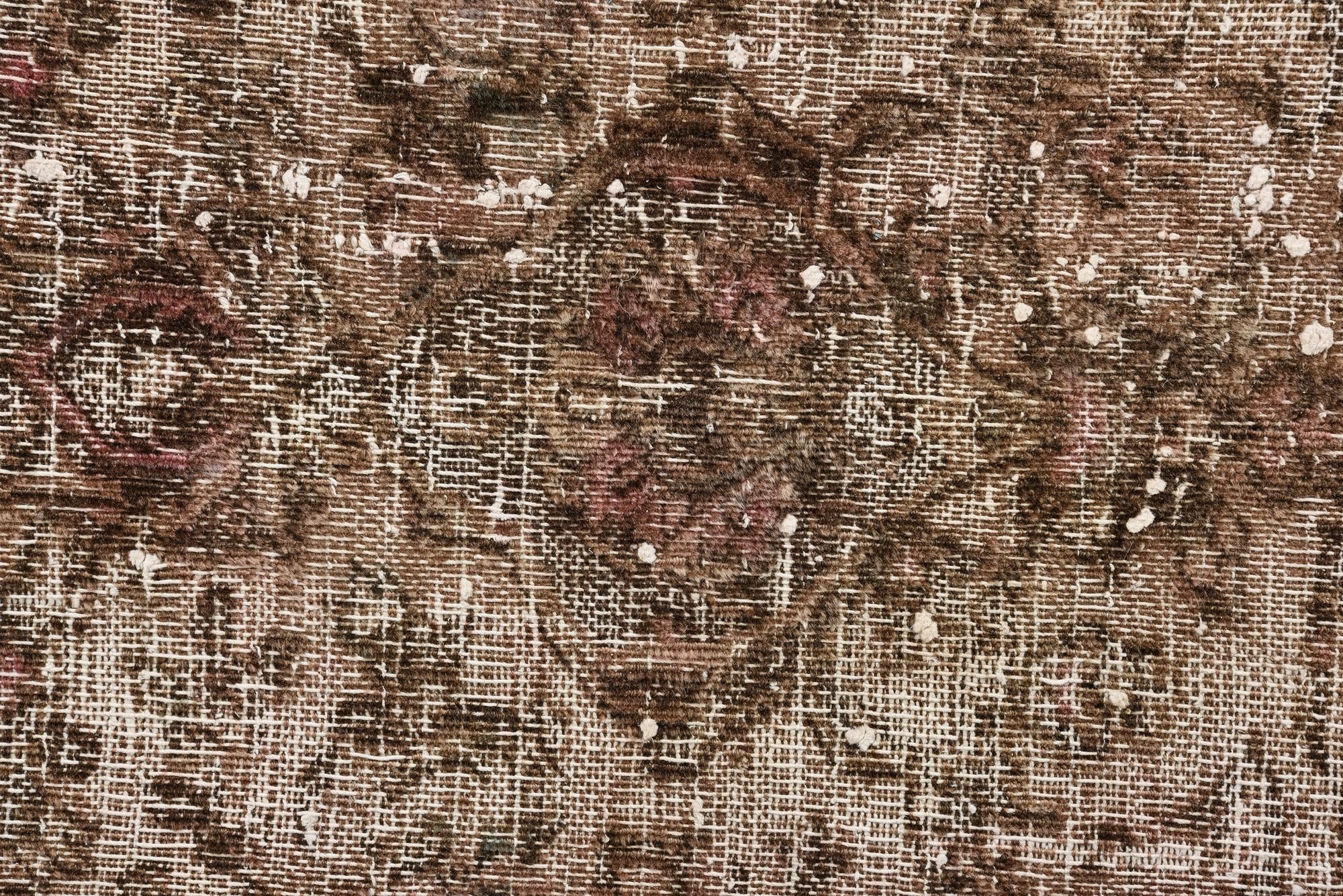 9' 6 x 12' 3 Hand Knotted Ultra Vintage Persian Wool Rug