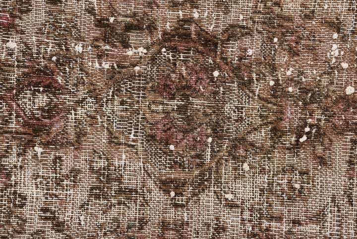 9' 6 x 12' 3 Hand Knotted Ultra Vintage Persian Wool Rug
