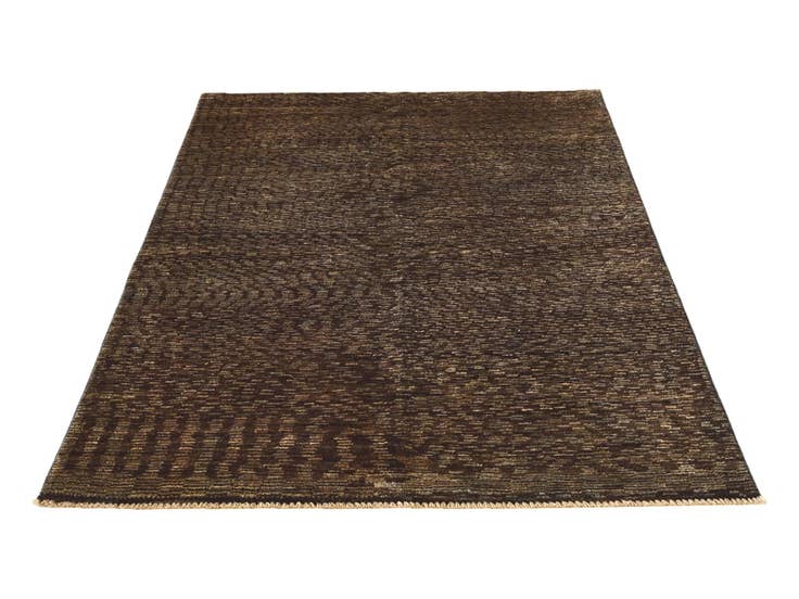 Detail image of 3' 2 x 4' 11 Hand Knotted Ziegler Modern Rug