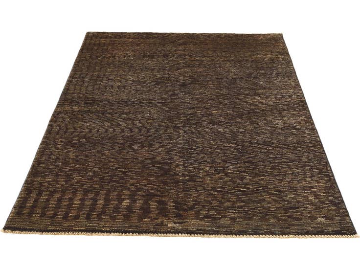 Detail image of 3' 2 x 4' 11 Hand Knotted Ziegler Modern Rug