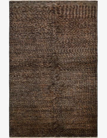 3' 2 x 4' 11 Hand Knotted Ziegler Modern Rug