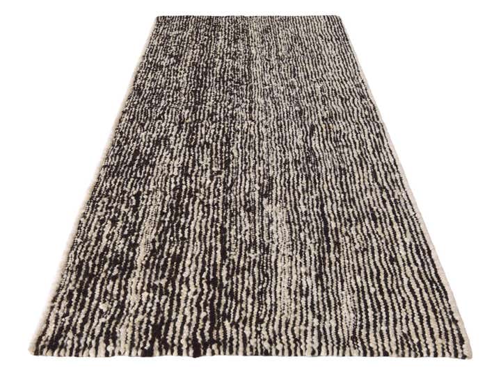 3' x 7' 11 Hand Knotted Moroccan Wool Runner Rug