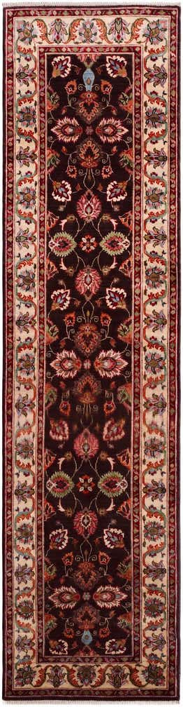 2' 8 x 10' 7 Hand Knotted Peshawar Ziegler Runner Rug