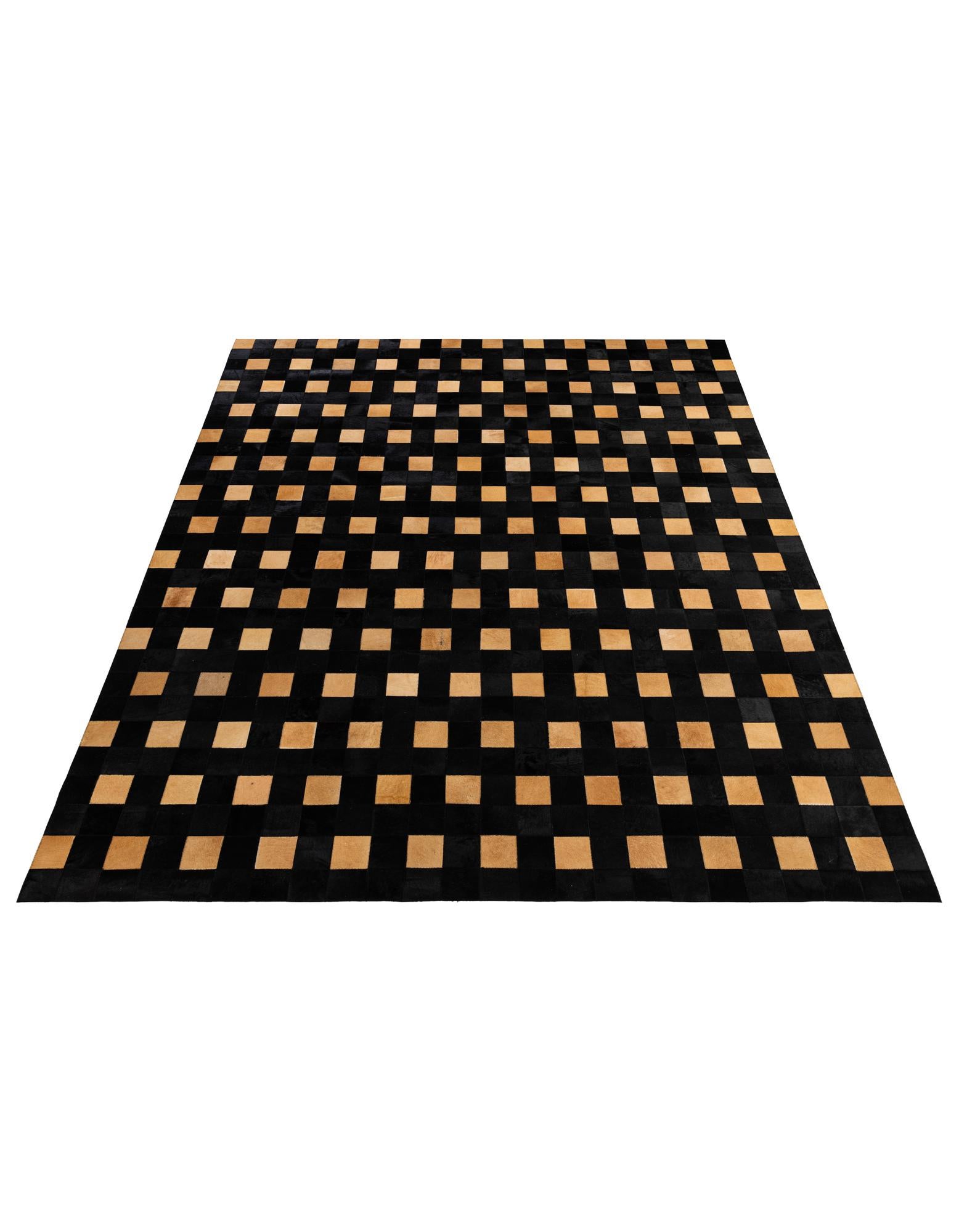 7' 11 x 9' 11 Cowhide - Patchwork Rug