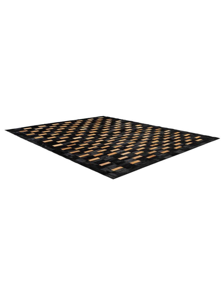 Detail image of 8' 2 x 10' Cowhide - Patchwork Rug