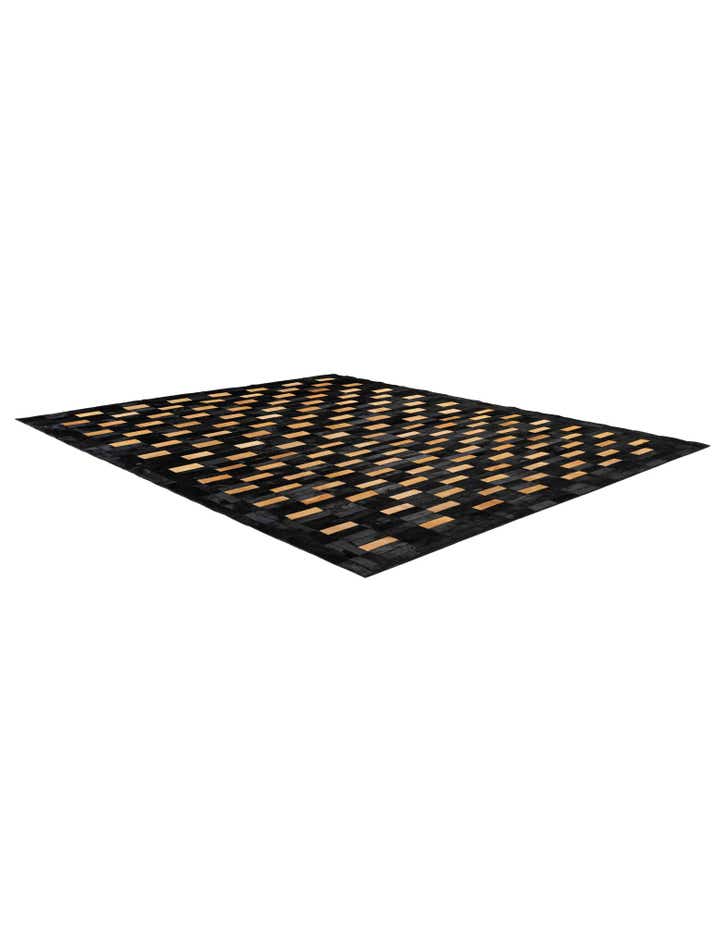 8' 2 x 10' Cowhide - Patchwork Rug