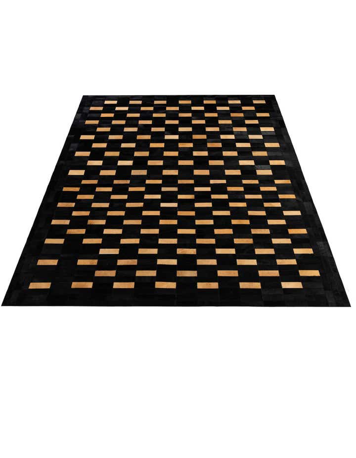 8' 2 x 10' Cowhide - Patchwork Rug