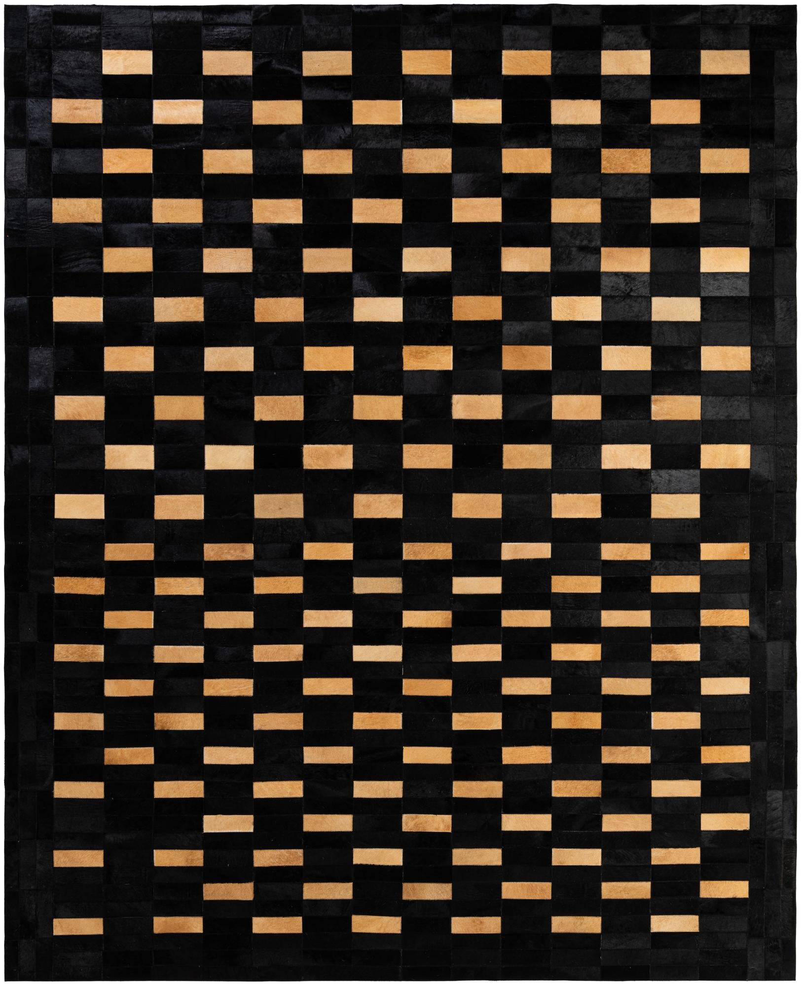 8' 2 x 10' Cowhide - Patchwork Rug