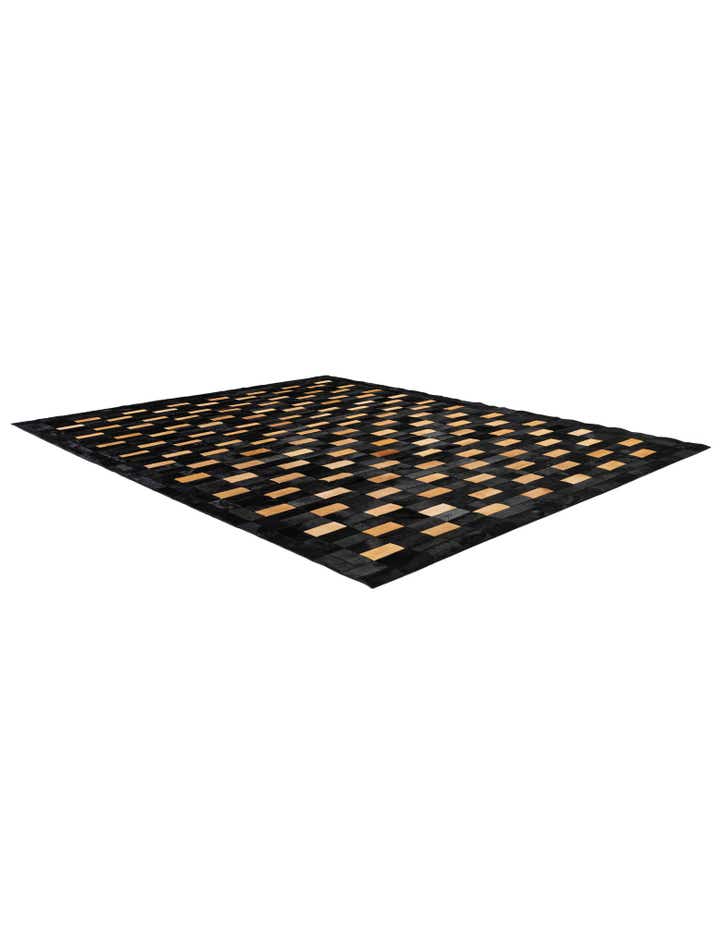 8' 1 x 10' Cowhide - Patchwork Rug