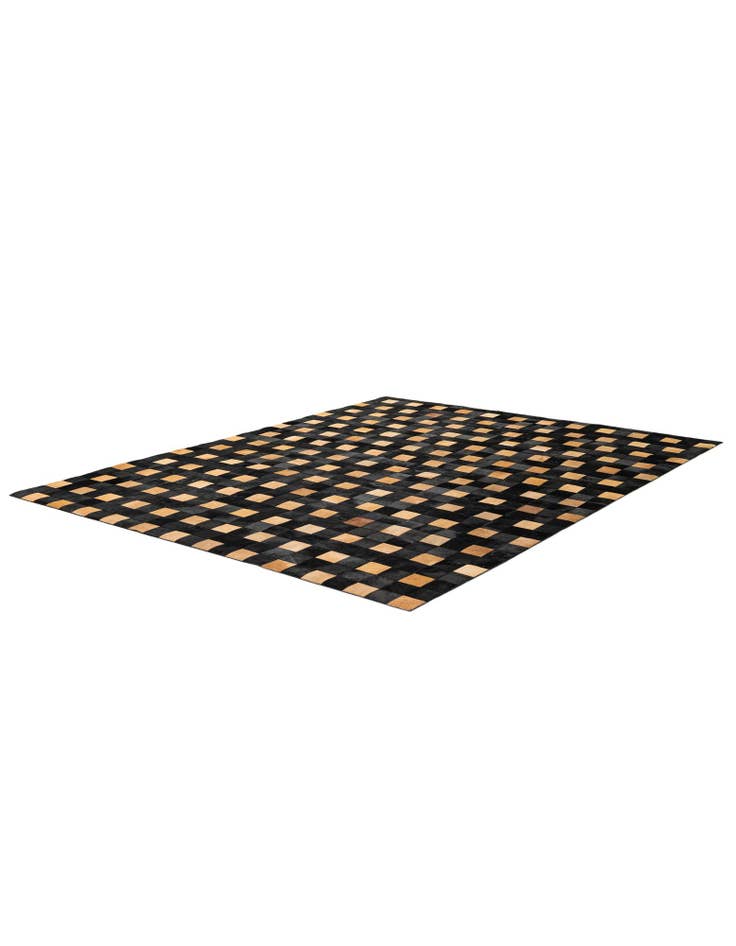 Detail image of 7' 11 x 9' 10 Cowhide - Patchwork Rug