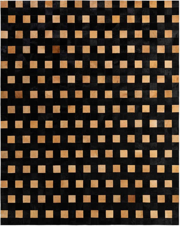 7' 11 x 9' 10 Cowhide - Patchwork Rug