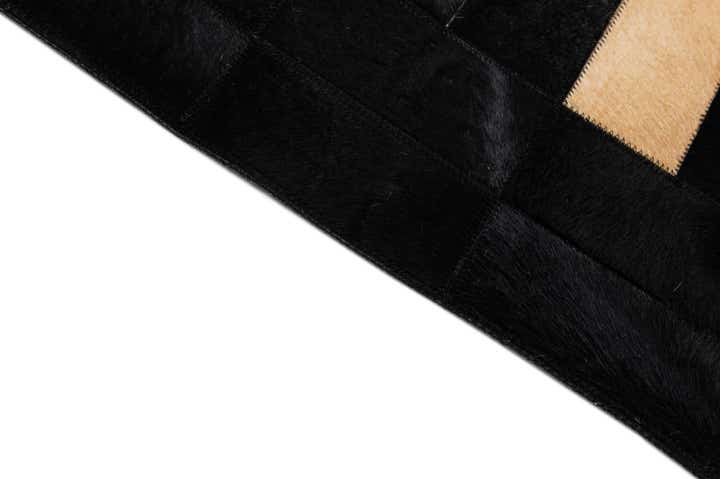 8' 1 x 10' Cowhide - Patchwork Rug
