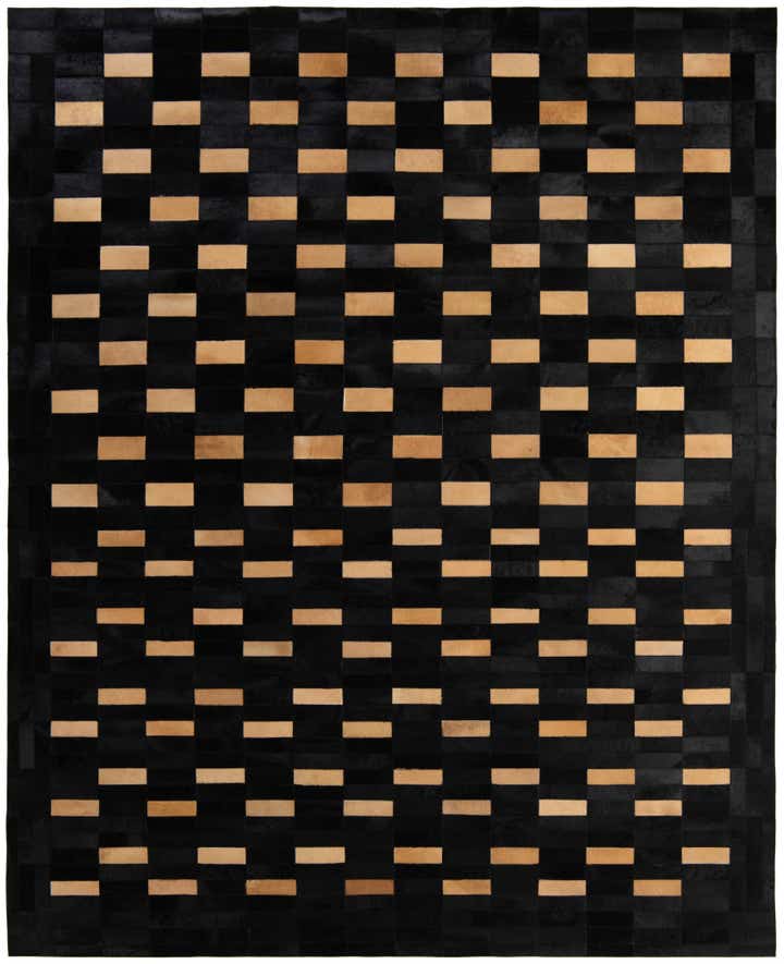 8' 1 x 10' Cowhide - Patchwork Rug