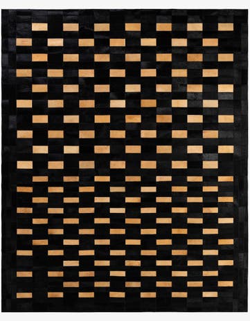 8' 2 x 10' Cowhide - Patchwork Rug