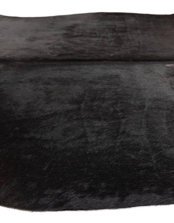 Detail image of 5' 6 x 6' 6 Cowhide Leather Freeform Rug