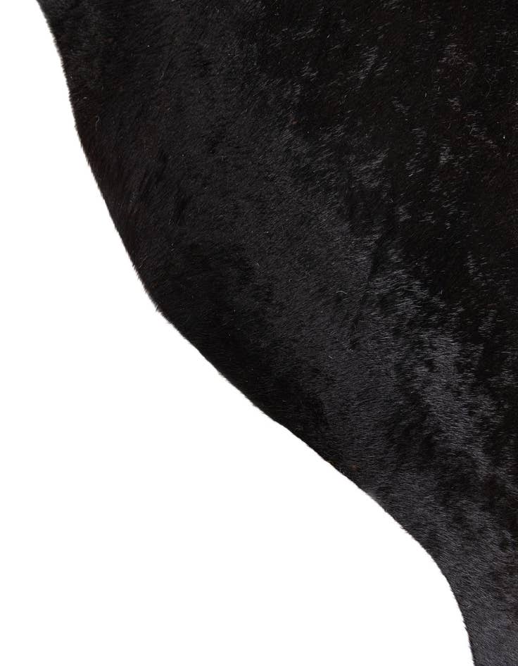 Detail image of 5' 6 x 6' 6 Cowhide Leather Freeform Rug