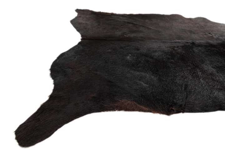 5' 7 x 6' 7 Cowhide Leather Freeform Rug