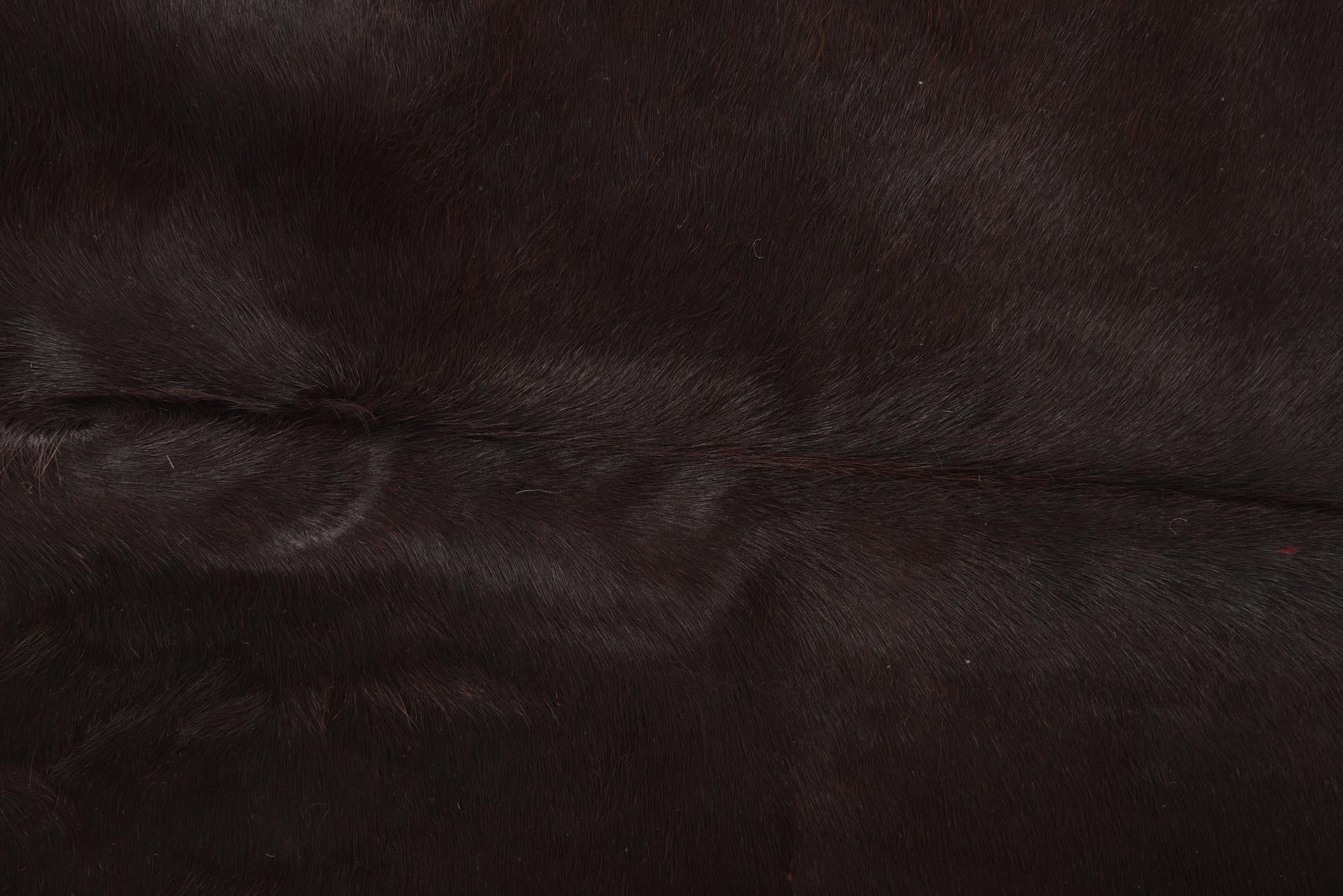 4' x 4' 10 Cowhide Freeform Rug