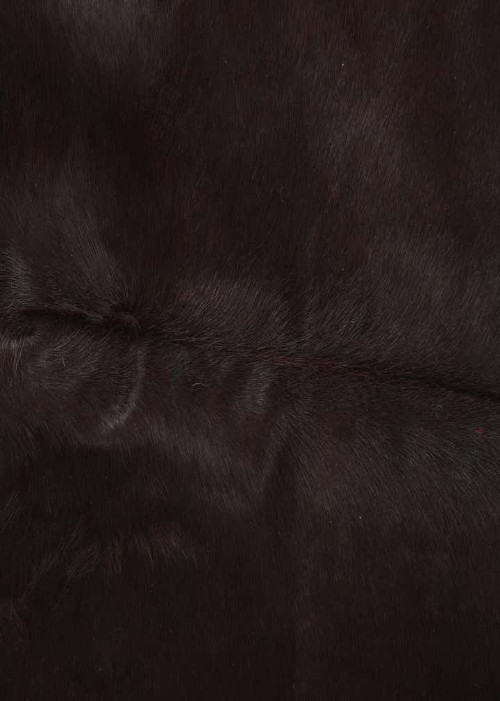 4' x 4' 10 Cowhide Freeform Rug