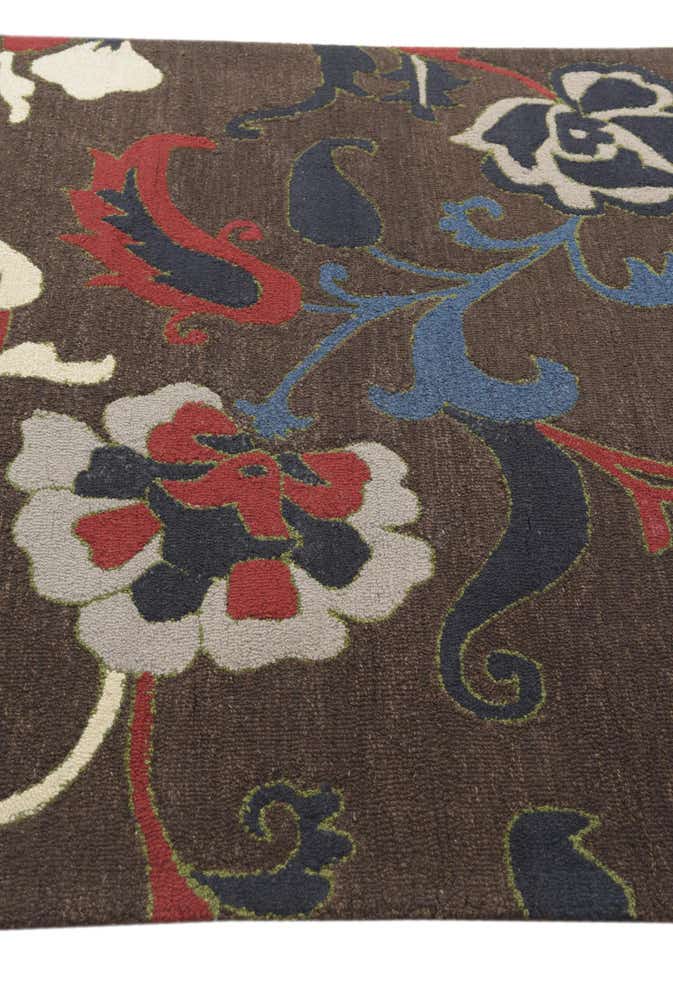 5' x 7' 10 Agra Wool Rug