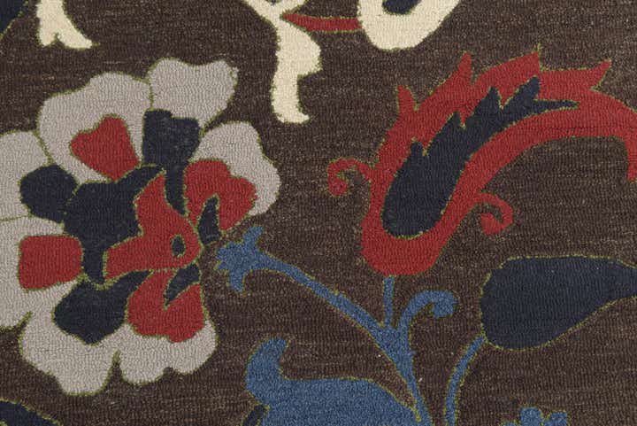 5' x 7' 10 Agra Wool Rug