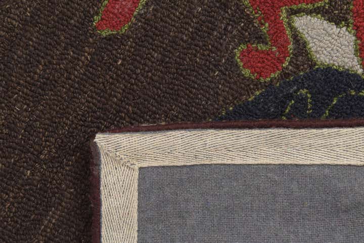5' x 7' 10 Agra Wool Rug