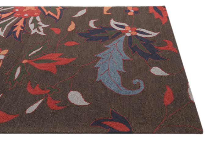 5' 1 x 8' Agra Wool Rug