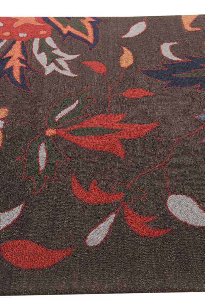 5' 1 x 8' Agra Wool Rug