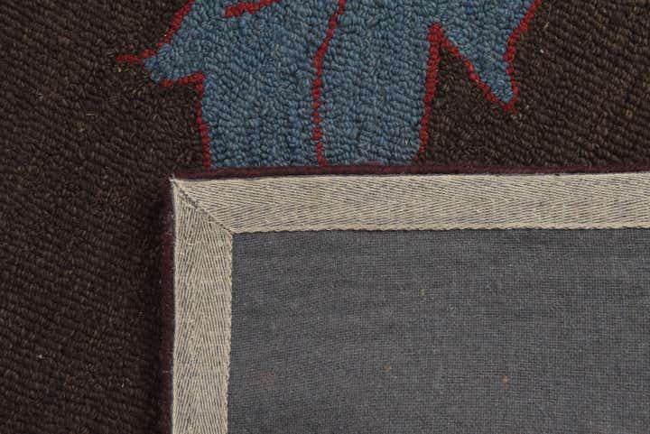 5' 1 x 8' Agra Wool Rug