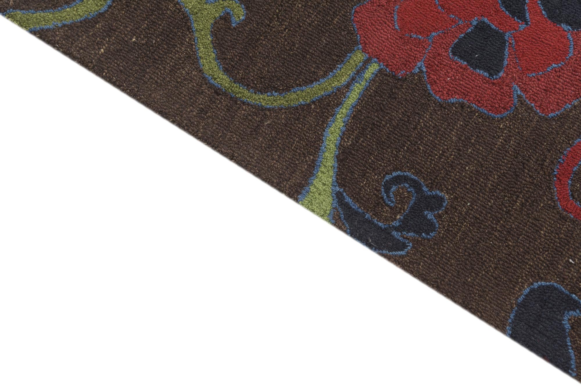 5' 1 x 8' Agra Wool Rug