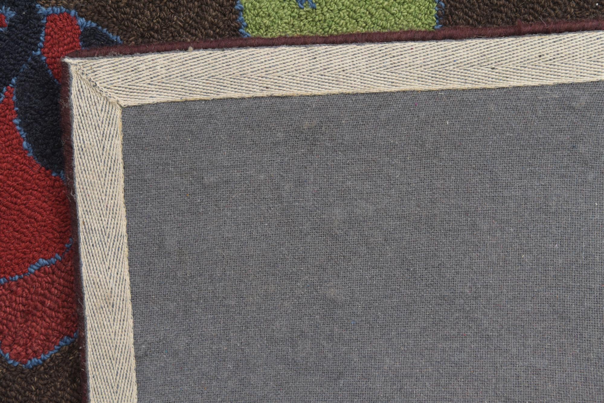 5' 1 x 8' Agra Wool Rug