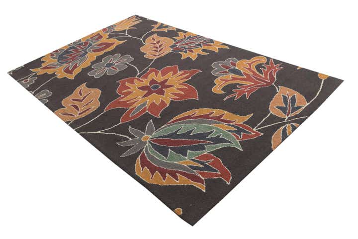 5' x 8' Agra Wool Rug