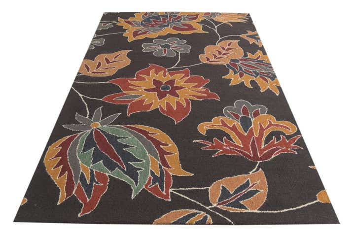 5' x 8' Agra Wool Rug
