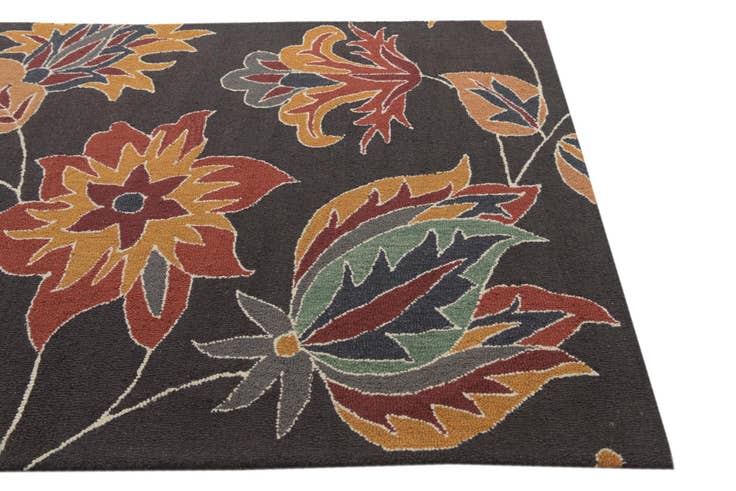Detail image of 5' x 8' Agra Wool Rug