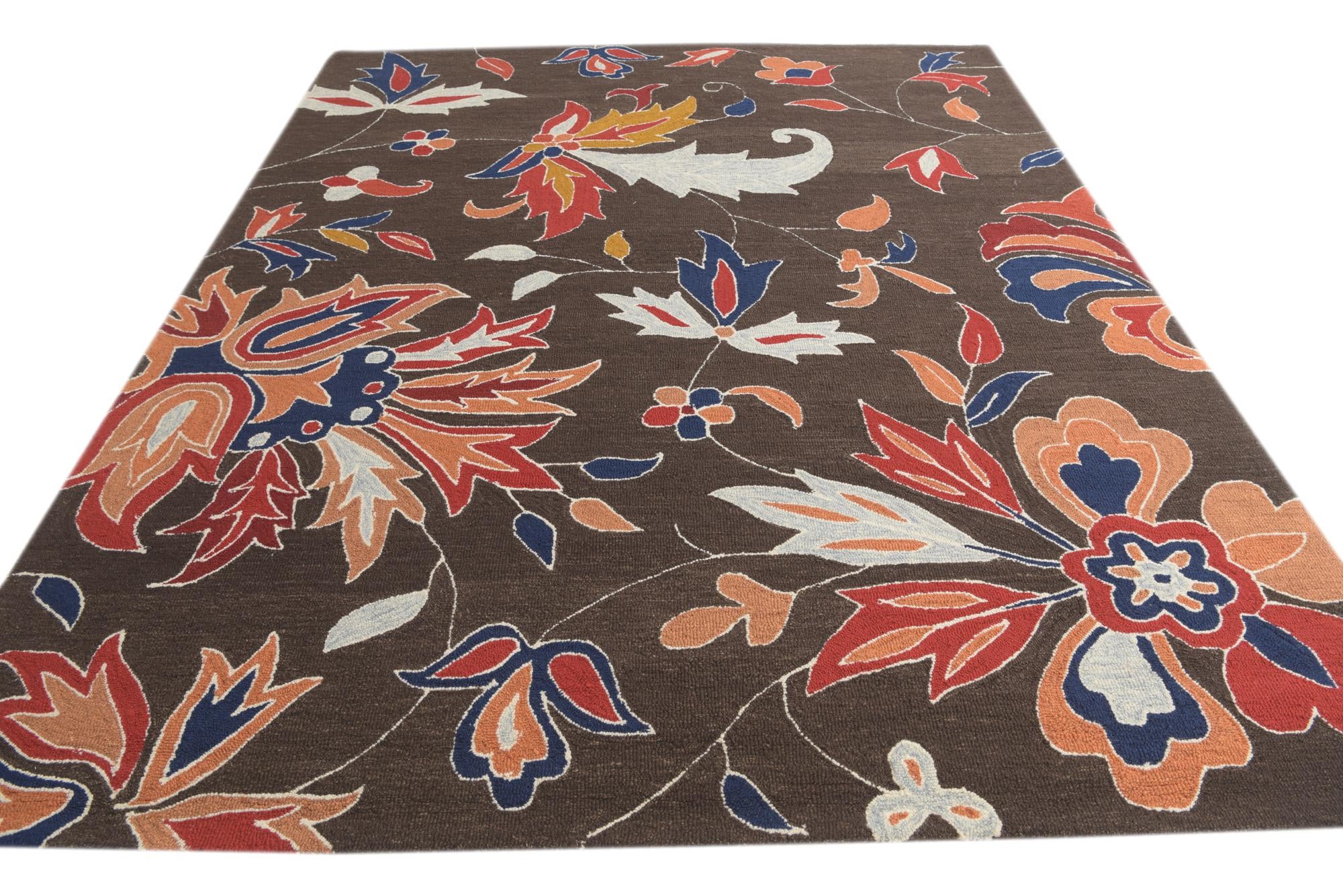 8' x 10' Agra Wool Rug