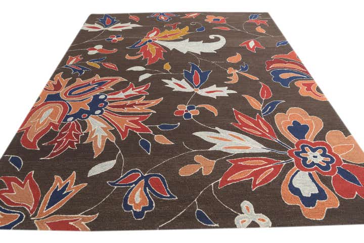 8' x 10' Agra Wool Rug