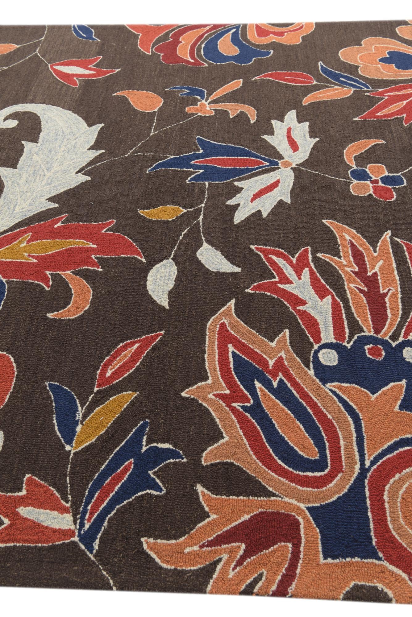 8' x 10' Agra Wool Rug